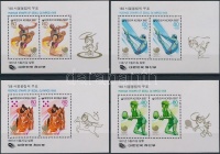 1987 Nyári Olimpia, Szöul blokk sor Mi 528-531