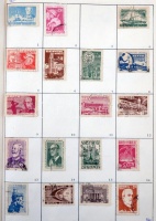 Brazília, Bolívia, Guyana gyűjtemények  862 + 230 + 30 db klf bélyeg házi készítésű A/4-es füzetben + 2 db berakólapon