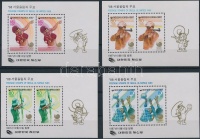 1987 Nyári Olimpia, Szöul blokk sor Mi 537-540