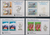 1988 Nyári Olimpia, Szöul blokk sor Mi 546-549