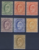 1904 Forgalmi bélyegek Mi 17-22 (Mi 17x, 18Xb + 18Ya, 19a, 20a)