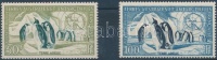 1956 Forgalmi: állatok sor Mi 8-9