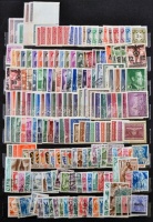 4105 db klf bélyeg (görög, német, angol, horvát, jugoszláv, stb.) 12 lapos A/4 berakóban