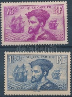 1935 Jacques Cartier: Kanada meghódítása sor Mi 292-293