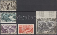 1949 Légiposta Mi 861-865