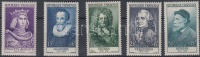 1955 Híres emberek sor Mi 1053-1058 (30F hiányzik)