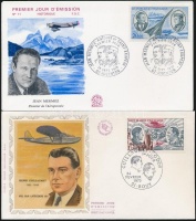 1970/1973 2 db FDC Mi 1723, 1823 (Mi 1723 számozott borítékon No 11) (Mi EUR 65,-)