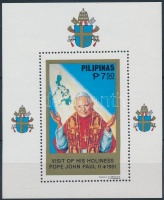 1981 II. János Pál pápa blokk Mi 15