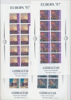 1997 Europa CEPT mítoszok és legendák kisívsor Mi 783-786