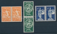 1954 5 éves a NATO sor párokban Mi 615-617