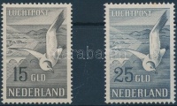 1951 Légiposta sor Mi 580-581 (rozsda/stain)
