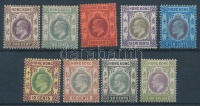 1903 Forgalmi bélyegek / Definitive stamps Mi 61-63, 65-69, 71