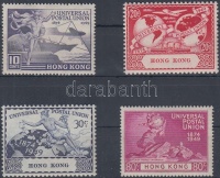 1949 75 éves az UPU sor Mi 173-176