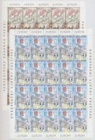 1998 Europa CEPT nemzeti ünnepek és fesztiválok sor teljes 20-as ívekben Mi 447-448