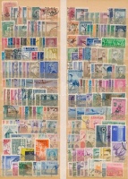 Törökország összeállítás jó értékekkel, több nyomdahibás bélyeggel 2 db A/4-es berakólapon (Mi EUR ~775.-)