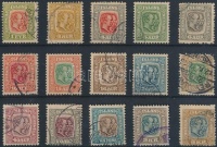 1907/1908 IX. Krisztán király sor Mi 48-62