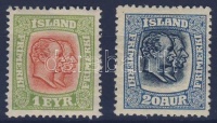 1915 IX. Krisztián és VIII. Frigyes király Mi 76 + 82