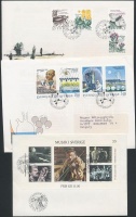 Svédország 1983-1988 7 db FDC (Mi EUR ~42.-)
