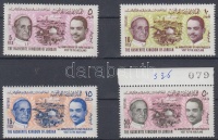 1965 VI. Pál pápa a Szentföldön sor Mi 532-535 A