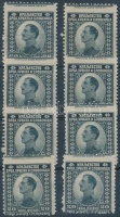 1921 Mi 149 8 db bélyeg erősen elfogazva