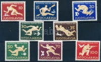 1956 Nyári olimpia, Melbourne sor Mi 804-811