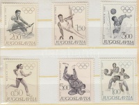 1968 Nyári olimpia sor Mi 1290-1295