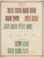 Román portó gyűjtemény 59 klf bélyeg 1881-1930