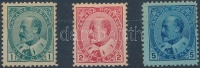 1903 VII. Edward sor Mi 77-79 A (besárgult bélyegek)