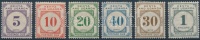 Kenya és Uganda 1928 Portó sor Mi 1-6