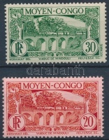 1933 Vonat 2 érték Mi 73, 75