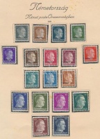Deutsches Reich, Generalgouvernement, Német posta Oroszországban összeállítás albumlapokon (Mi EUR 147,-)