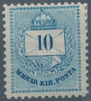 1874 10kr 11 1/2 fogazással (15.000)