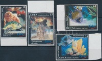 2000 Turizmus napja; Tengeri állatok ívszéli sor Mi 4314-4317