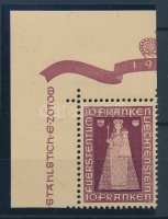1941 Duxi Madonna ívsarki bélyeg Mi 197 (az ívszélen falcnyom)