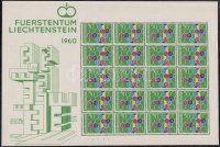 1960 Europa CEPT kisív / Mi 398 minisheet