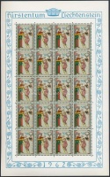 1962 Minnesängerek (II) kisívsor Mi 420-423