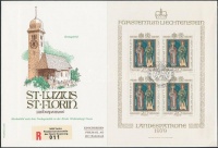 1979 Védőszentek kisív Mi 734 FDC-n