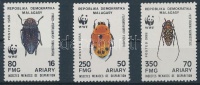 1988 WWF Rovarok Mi 1158-1160