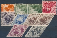Touva 1934 2 db komplett sor 19 értékkel (Mi EUR 90,5-)
