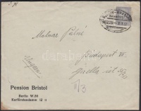 1932 Levél BERLIN - BRESLAU vasúti postával