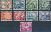 1933 Wagner operák sor Mi 499-507