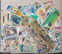 Japán 910 db nagyrészt különféle modern MINTA bélyeg összefüggésekkel, ömlesztve /SPECIMEN collection, 910 mostly different stamps