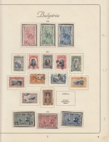 Bulgária gyűjtemény előnyomott albumlapokon (Mi EUR 726,-)