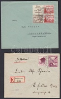 Deutsches Reich 9 érdekes levél és emléklap