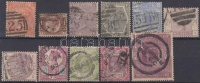 Nagy-Britannia 11 db régi bélyeg (Mi EUR 464,-)