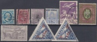 9 db jobb bélyeg a világból (Mi EUR 332,-)