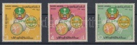 1974 100 éves az UPU sor Mi 554-556