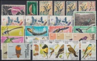 1957-1996 31 db Madár bélyeg, közte sorok