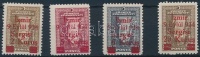 1934 Forgalmi sor 4 értéke Mi 973-975 + 978