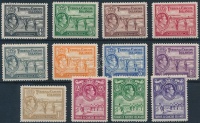 1938 12 klf Forgalmi érték Mi 118-125, 127, 129-131